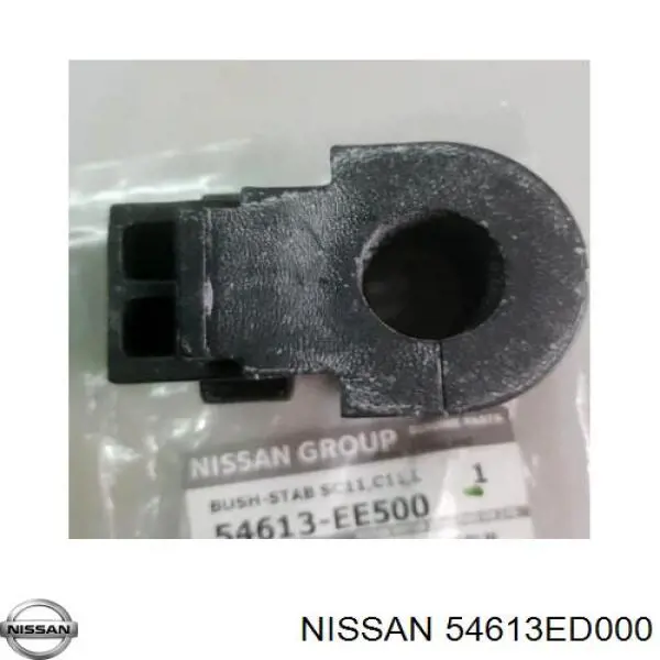 54613ED000 Nissan casquillo de barra estabilizadora delantera