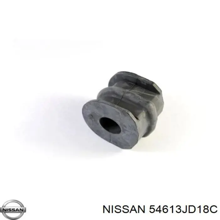 54613JD18C Nissan casquillo de barra estabilizadora trasera