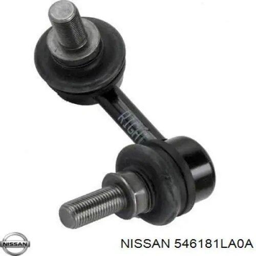 546181LA0A Nissan soporte de barra estabilizadora delantera