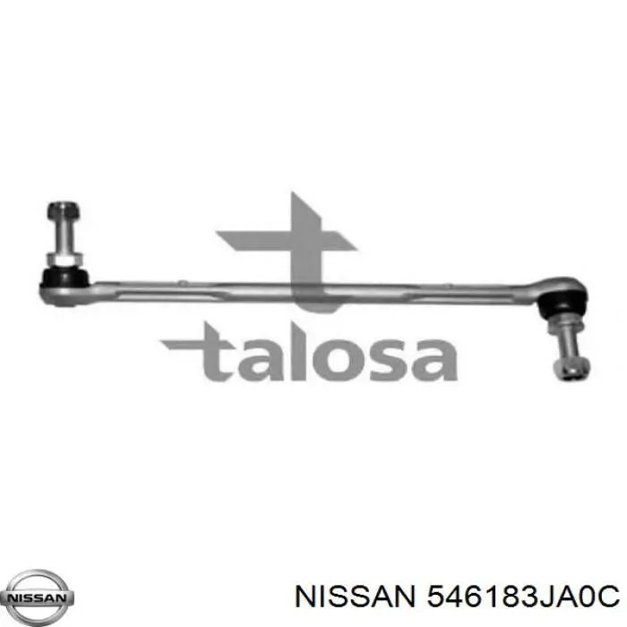 Bieleta de suspensión delantera derecha Nissan/Infiniti 546183JA0A
