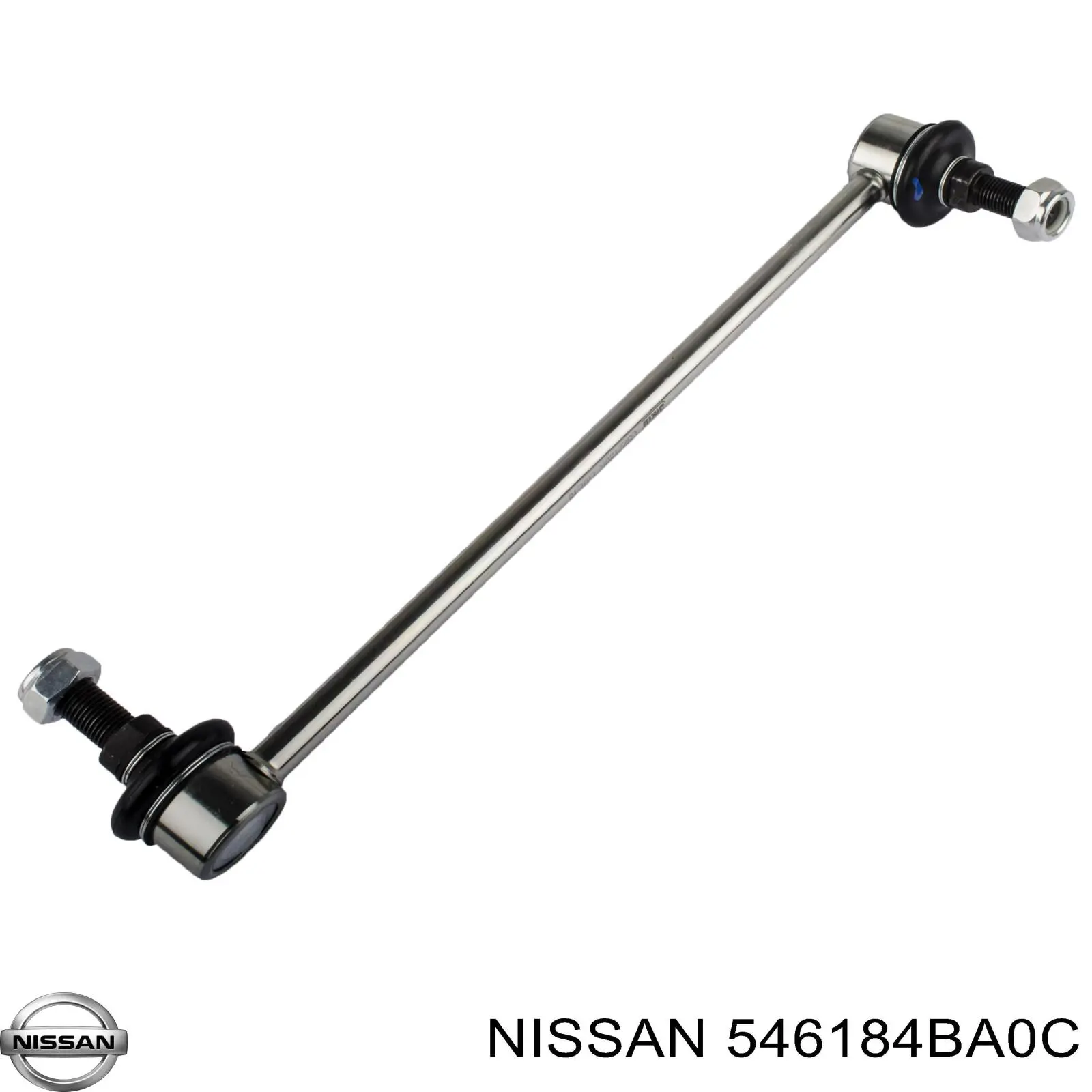 546184BA0C Nissan barra estabilizadora delantera derecha