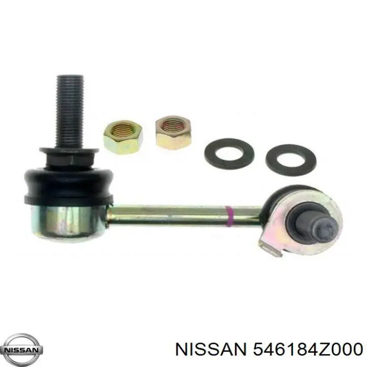 546184Z000 Nissan soporte de barra estabilizadora delantera