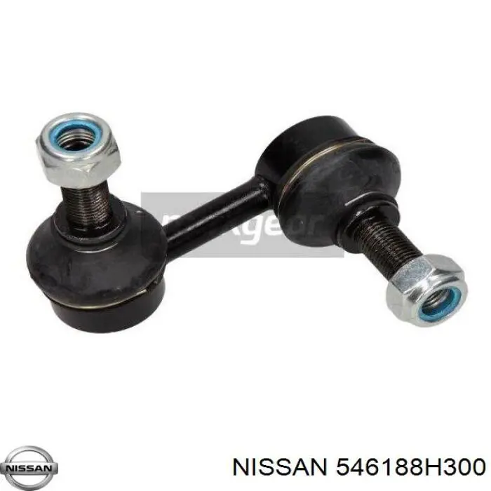 546188H300 Nissan barra estabilizadora delantera derecha