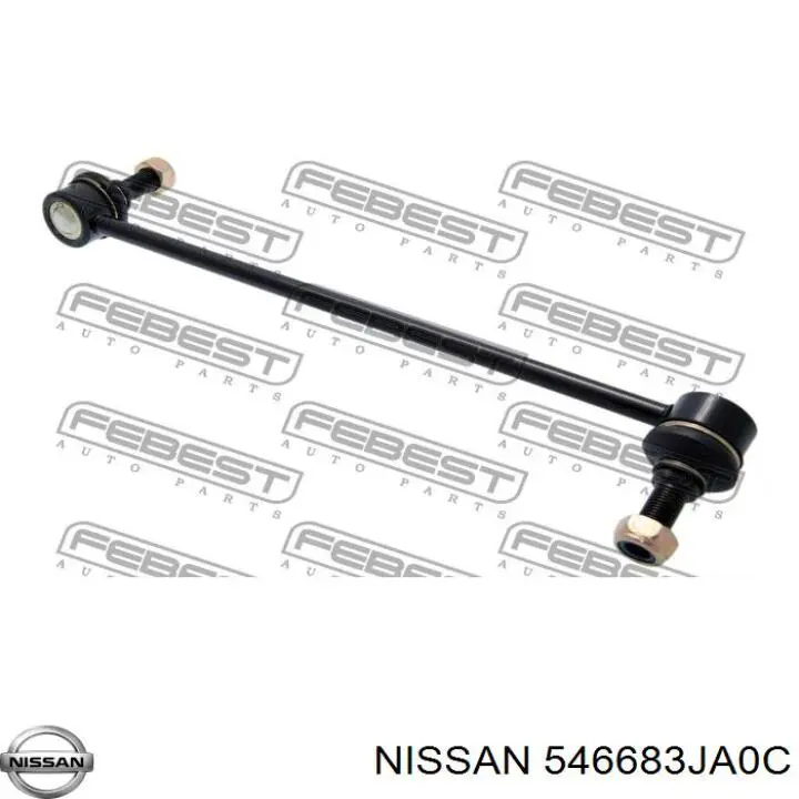 Comprar 546683JA0C Nissan/Infiniti Bieleta estabilizadora delantera izquierda