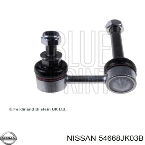 54668JK03B Nissan barra estabilizadora delantera izquierda