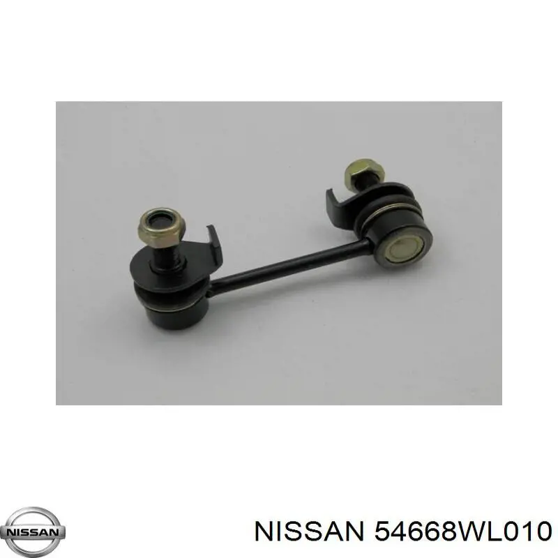 54668WL010 Nissan barra estabilizadora trasera izquierda