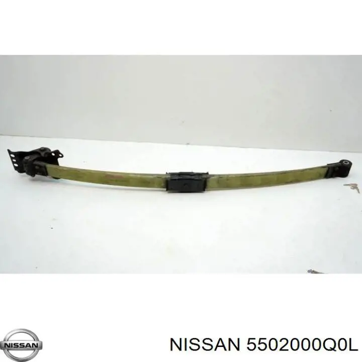 5502000Q0L Nissan ballesta de suspensión trasera