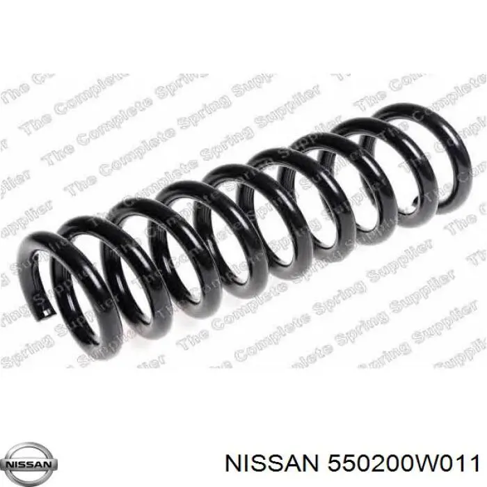 Comprar 550200W011 Nissan/Infiniti Muelle de eje trasero