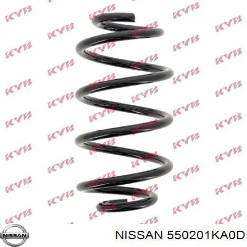Muelle de suspensión trasero Nissan/Infiniti 550201KA0D precio, desde 28,03 EUR