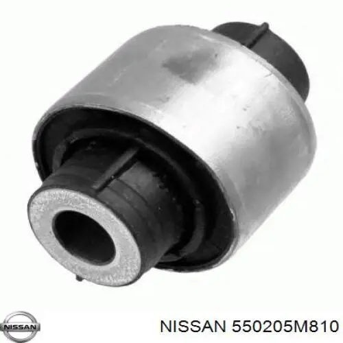 550205M810 Nissan muelle de suspensión eje trasero