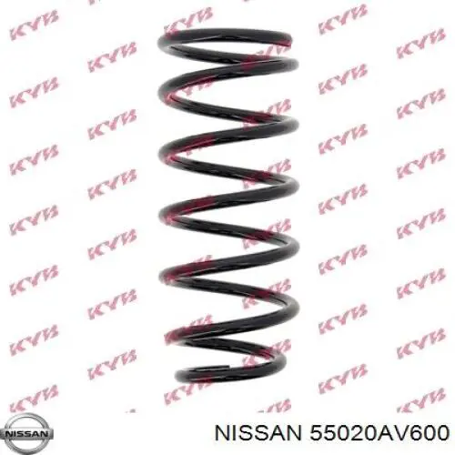 Comprar 55020AV600 Nissan/Infiniti Muelle de eje trasero