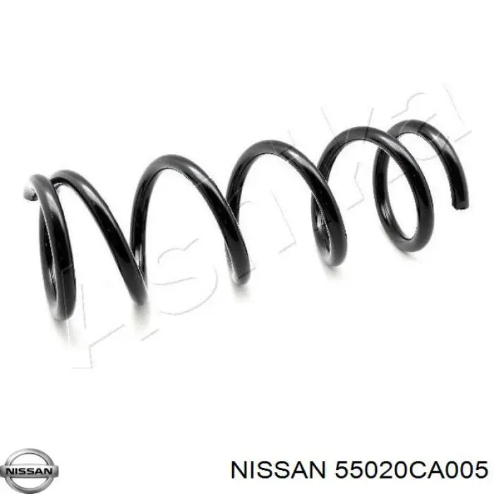 Muelle de suspensión eje trasero para Nissan Murano (Z50)