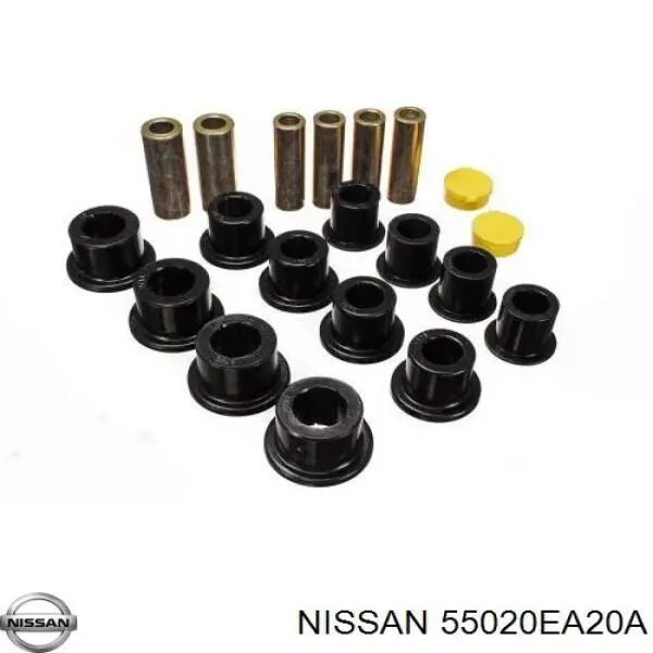 55020EA20A Nissan/Infiniti Ballestas de suspensión trasera