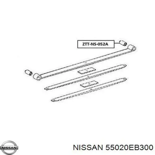Comprar 55020EB300 Nissan/Infiniti Ballesta de suspensión trasera