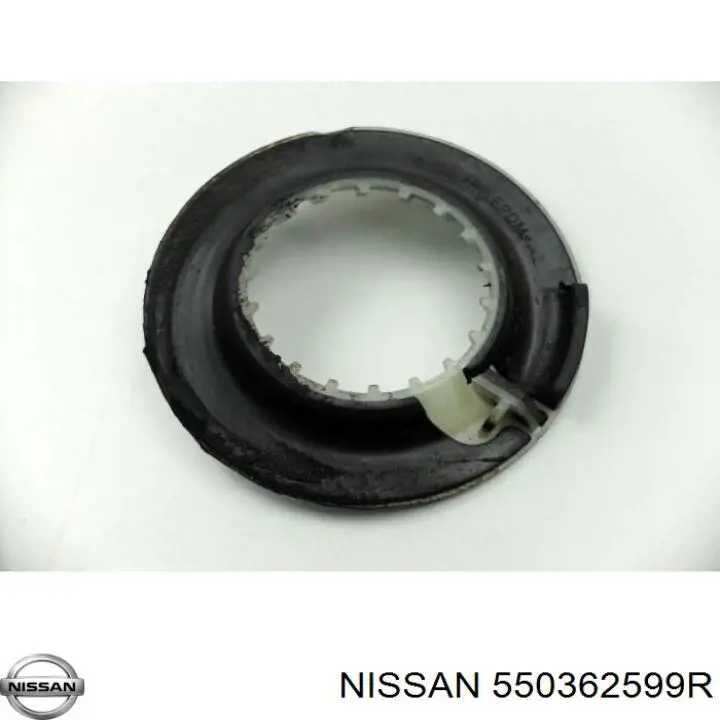 550362599R Nissan caja de muelle, eje trasero, inferior