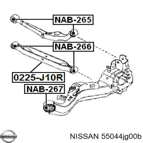 55044JG00B Nissan