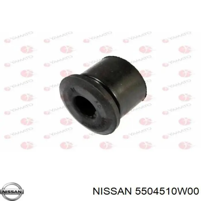 5504510W00 Nissan silentblock delantero de ballesta delantera