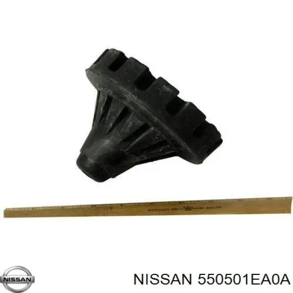 550501EA0A Nissan caja de muelle, eje trasero, arriba