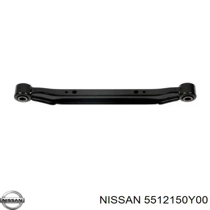 5512150Y00 Nissan palanca trasera inferior izquierda/derecha