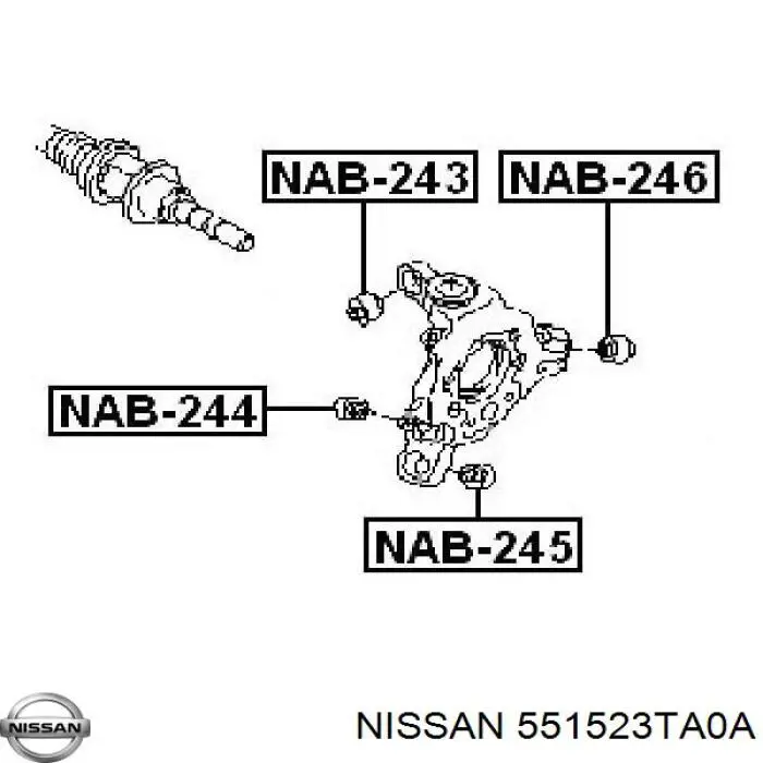 551523TA0A Nissan