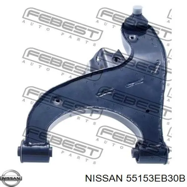 Buje del brazo inferior trasero Nissan/Infiniti 55153EB30B precio, desde 13,33 EUR