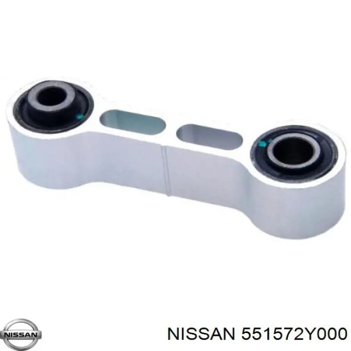 551572Y000 Nissan silentblock de brazo suspensión trasero transversal