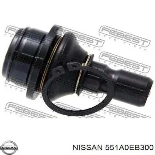 Comprar 551A0EB300 Nissan/Infiniti Brazo de suspensión trasero inferior derecho