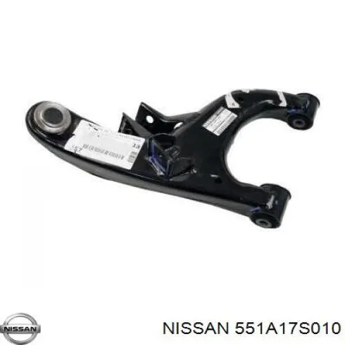 551A17S010 Nissan brazo suspension trasero inferior izquierdo