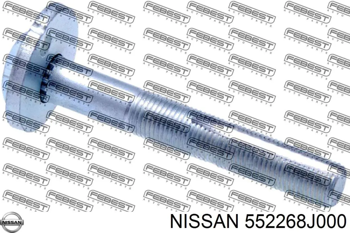 Perno interior del brazo de caída trasero Nissan/Infiniti 552268J00A
