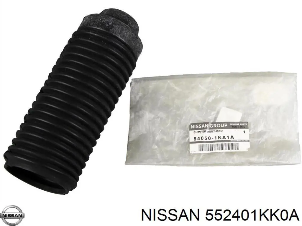 552401KK0A Nissan almohadilla de tope, suspensión trasera