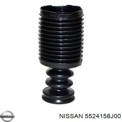 5524158J00 Nissan caperuza protectora/fuelle, amortiguador trasero