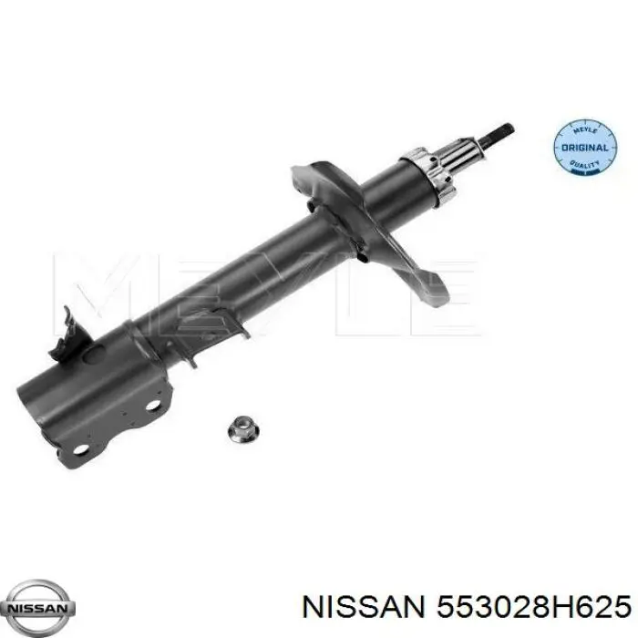 553028H625 Nissan/Infiniti Amortiguador trasero derecho