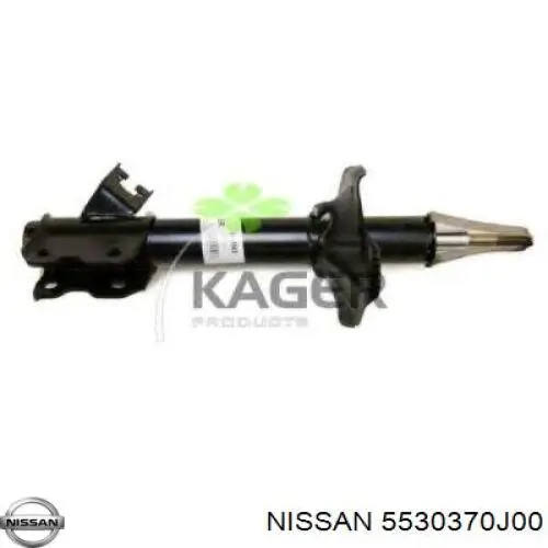 5530370J00 Nissan amortiguador trasero izquierdo