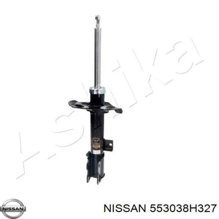 553038H327 Nissan amortiguador trasero izquierdo