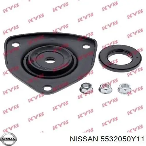 5532050Y11 Nissan soporte amortiguador trasero