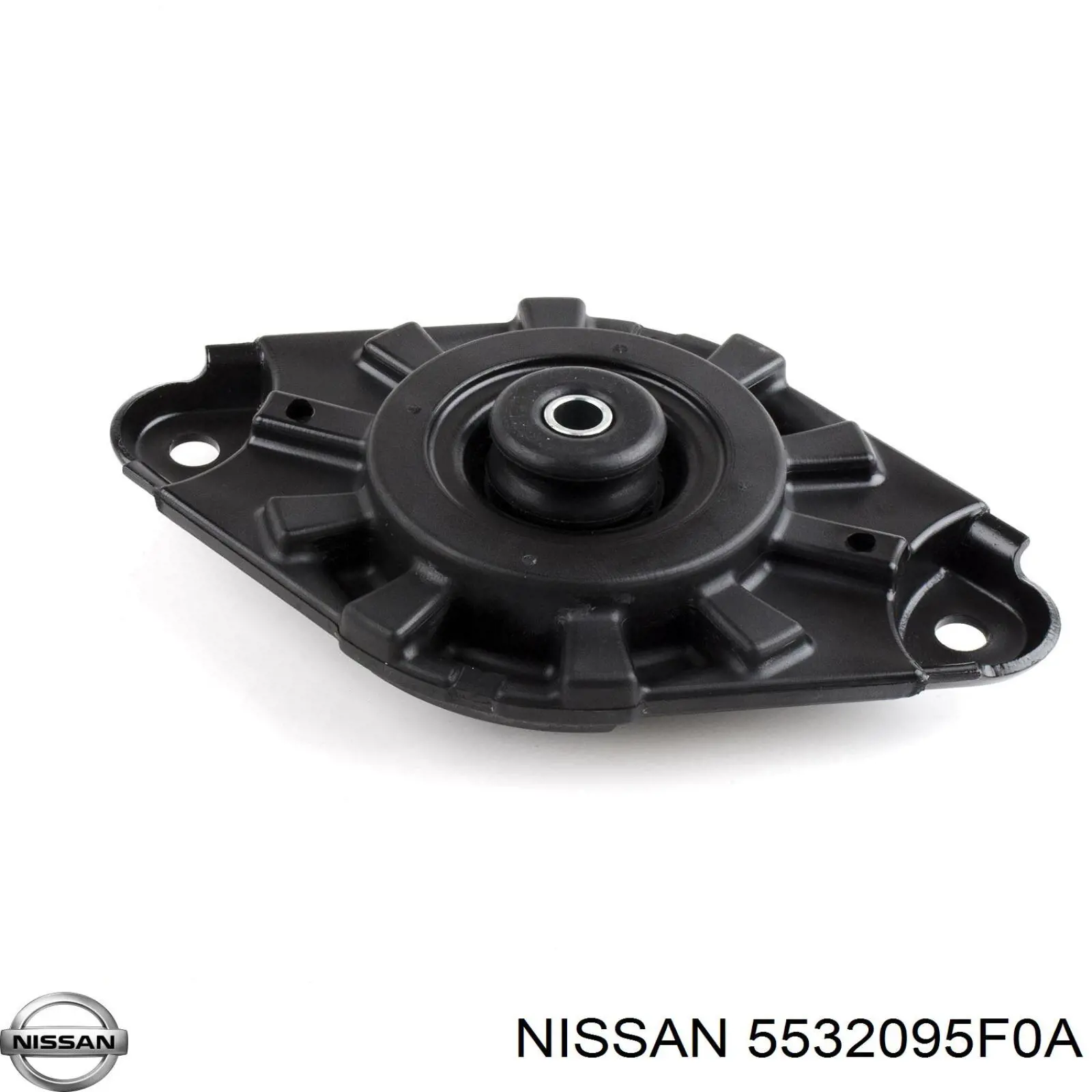 5532095F0A Nissan copela de amortiguador trasero