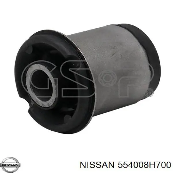 554008H700 Nissan subchasis trasero soporte motor