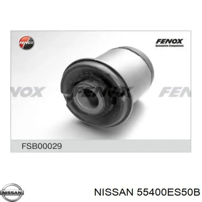 55400ES50B Nissan subchasis trasero soporte motor