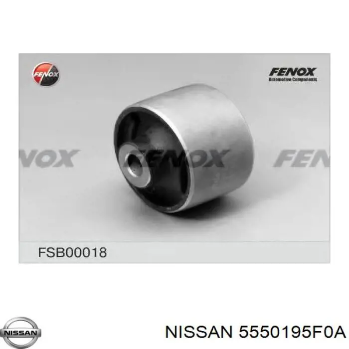 Subchasis trasero soporte motor Nissan/Infiniti 5550195F0A precio, desde 1716,29 EUR