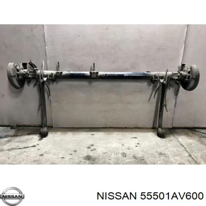 55501AV606 Nissan subchasis trasero soporte motor