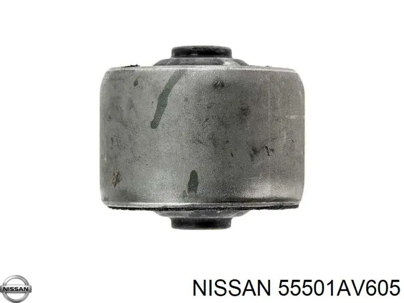 55501AV605 Nissan subchasis trasero soporte motor