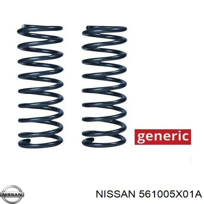 Muelle delantero Nissan/Infiniti 561005X01A precio, desde 79,86 EUR