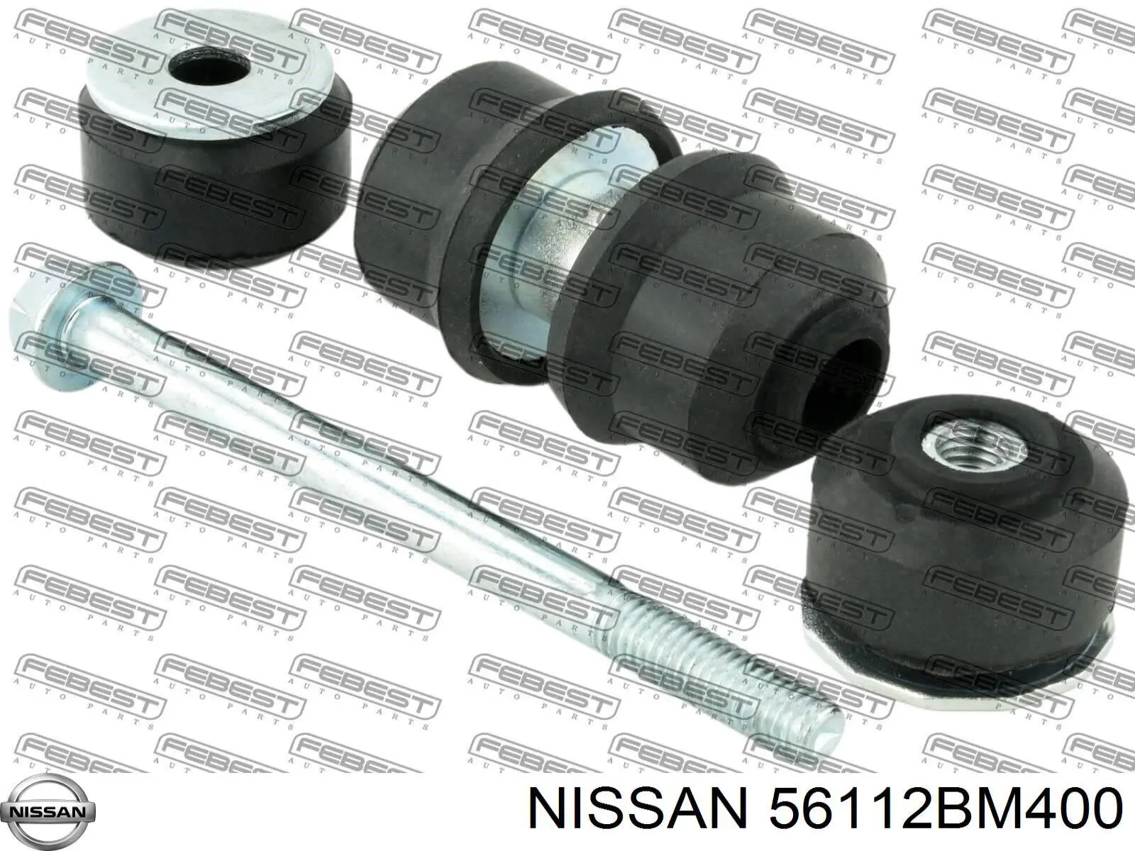 56112BM400 Nissan/Infiniti Casquillo de bieleta estabilizadora delantera