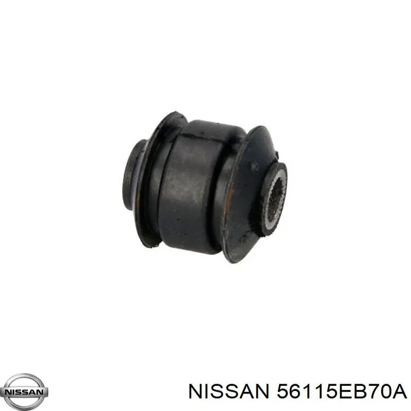 56115EB70A Nissan soporte amortiguador delantero