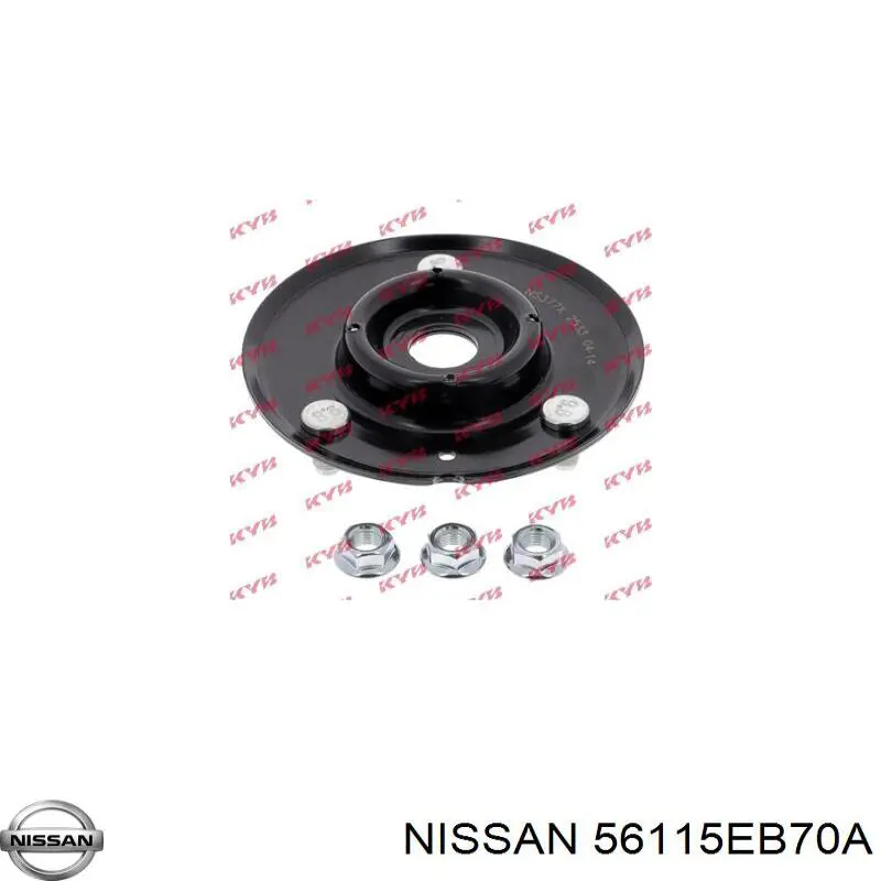Comprar 56115EB70A Nissan/Infiniti Soporte del amortiguador delantero
