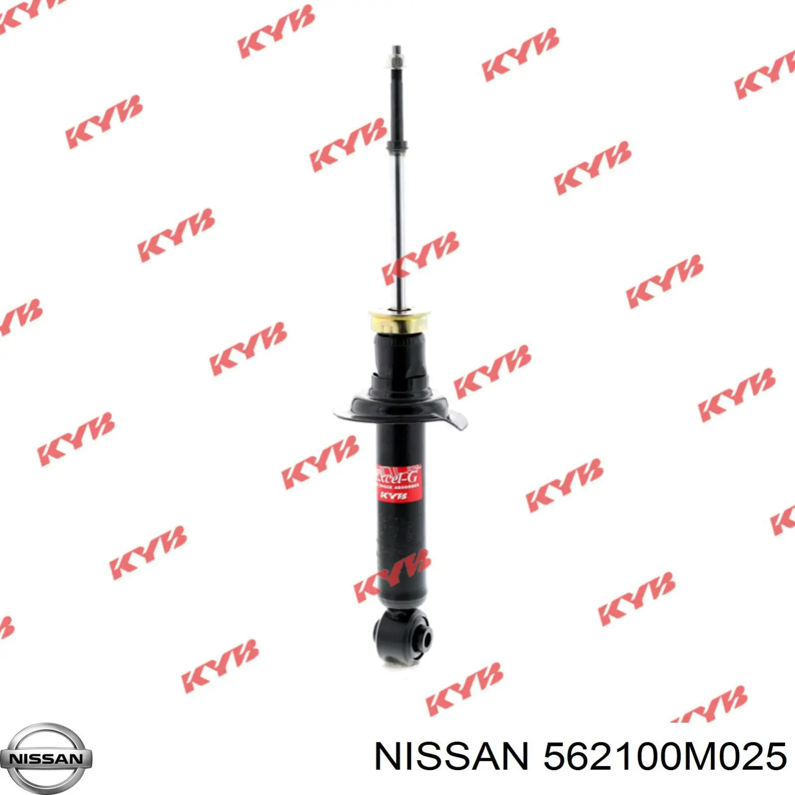 562103M029 Nissan amortiguador trasero