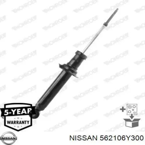 562106Y300 Nissan amortiguador trasero