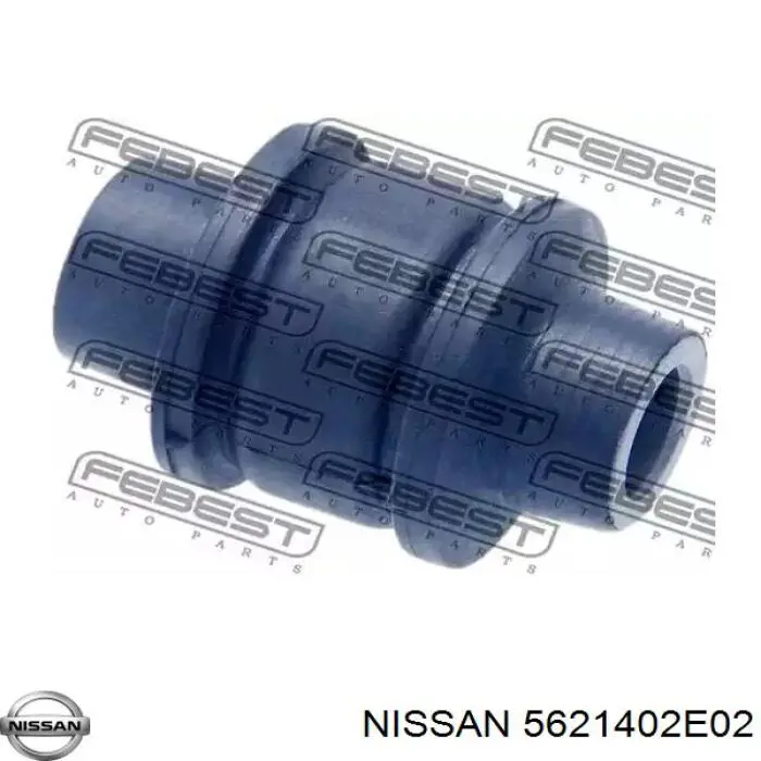 5621402E02 Nissan casquillo de barra estabilizadora trasera