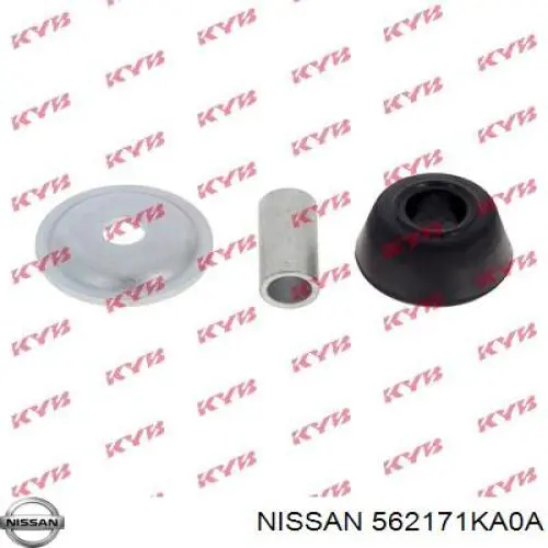 Silentblock en barra de amortiguador trasera para Nissan Tiida (C13)