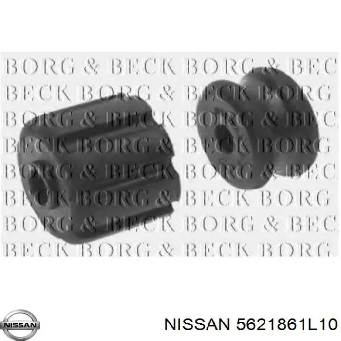 Comprar 5621861L10 Nissan/Infiniti Copela de amortiguador trasero